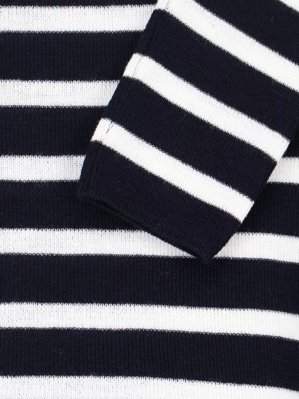Valentino Striped Intarsia-knit Jumper In Blue