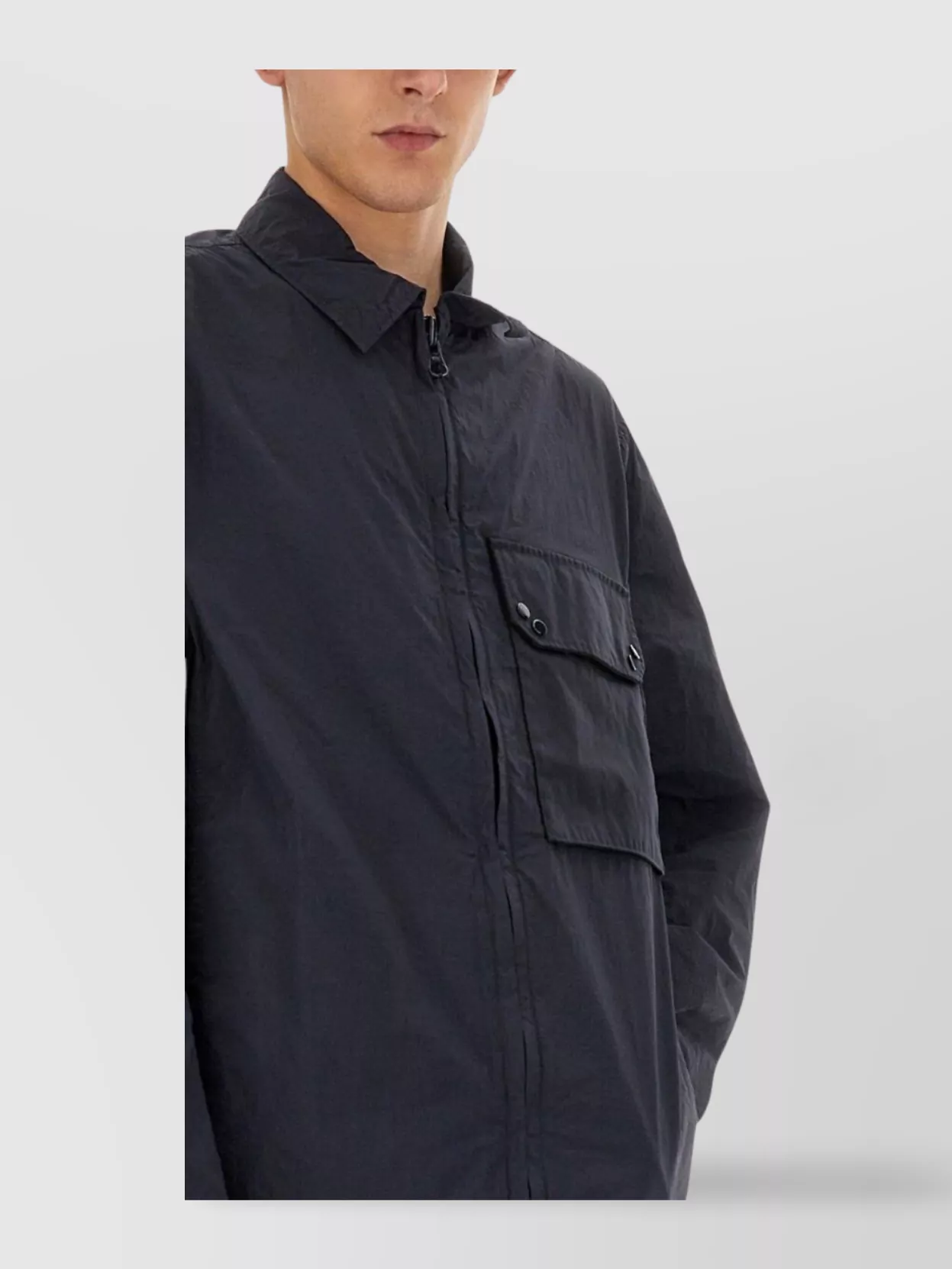 Ten C Jacket Layered Chest Pocket