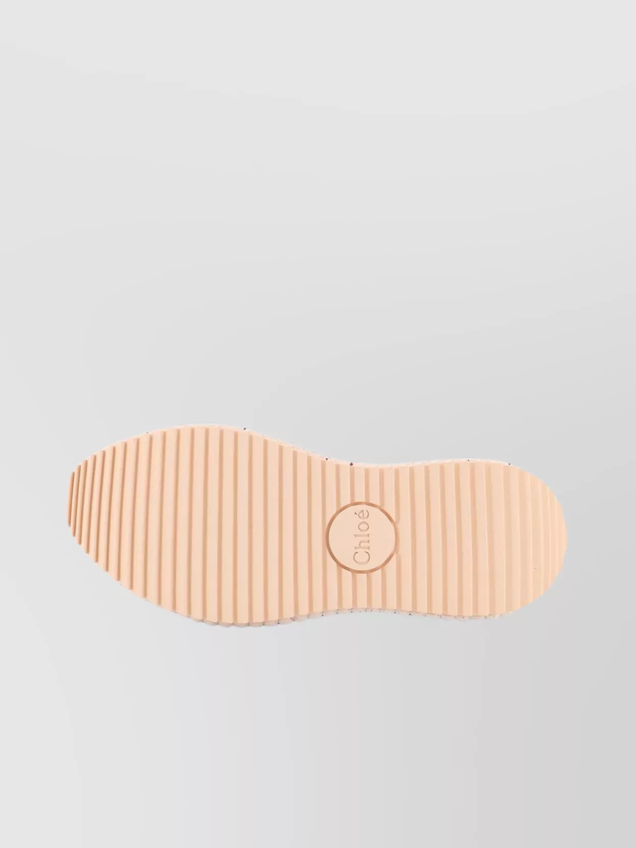 Chloé Low-top Sneakers With Mesh And Suede In Gold