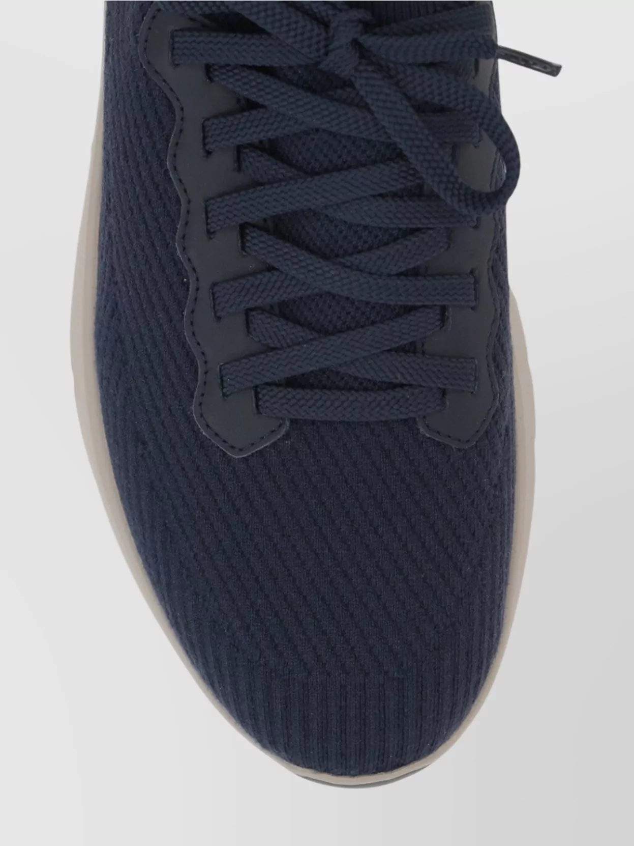 Brunello Cucinelli Ribbon Low-Top Sneaker In Cotton Knit
