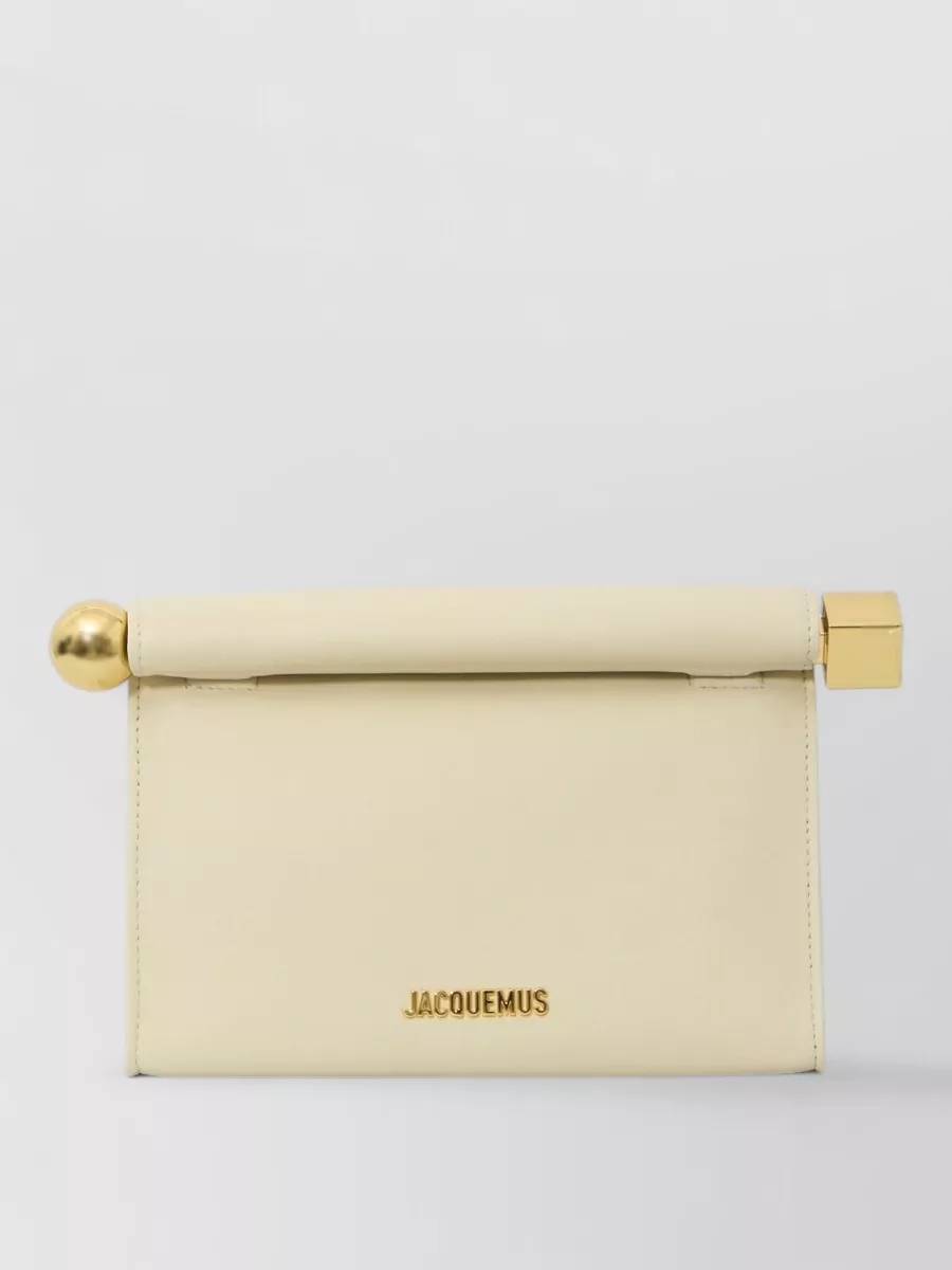 Jacquemus le rond carré leather shoulder bag
