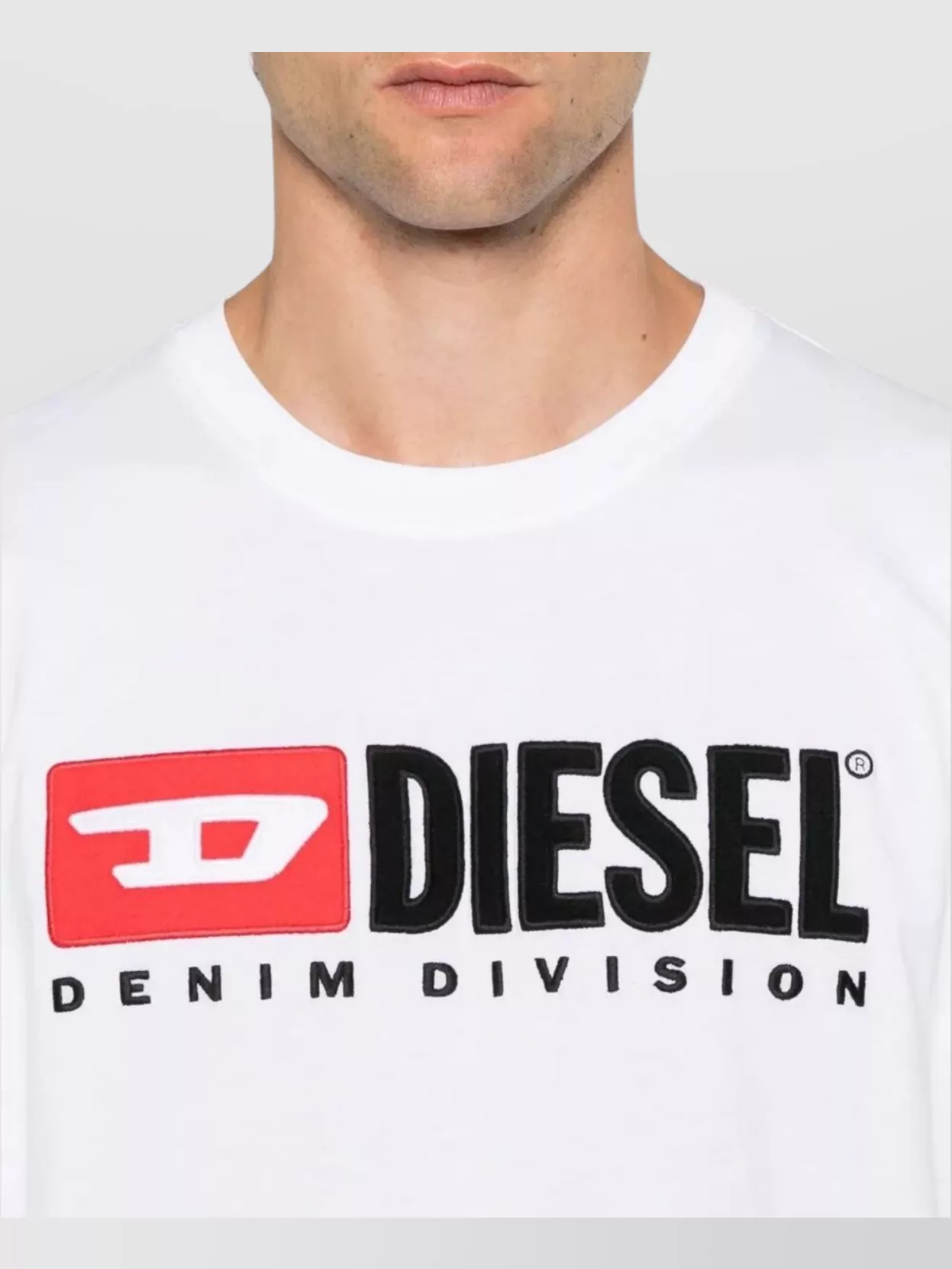 Diesel Crewneck Jersey T-Shirt Short Sleeves