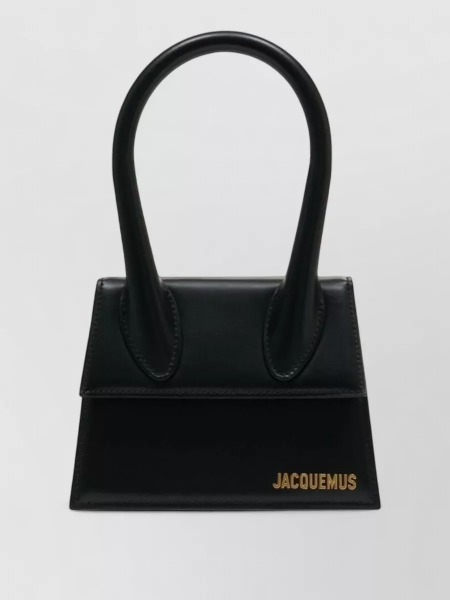 Jacquemus le chiquito medium leather clutch bag