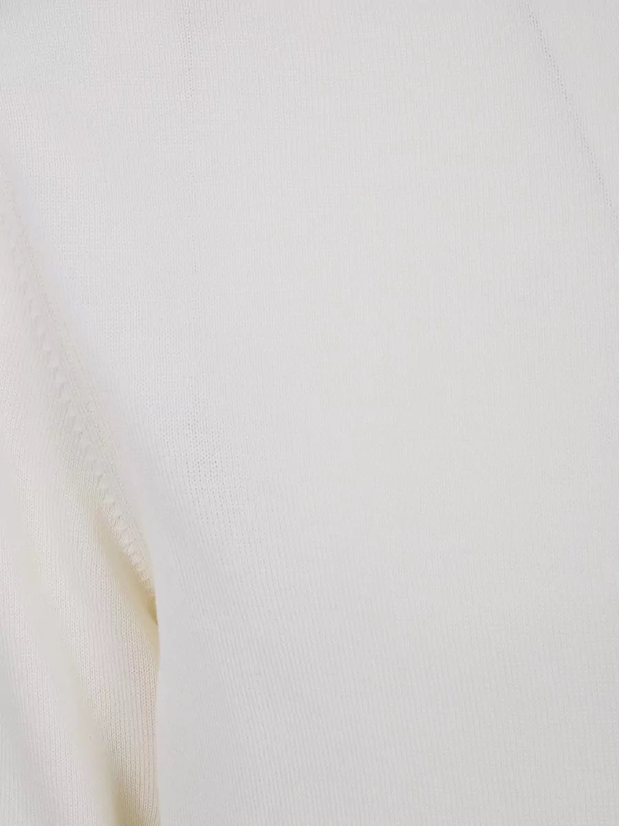 Zanone Cotton Short-Sleeve Turtleneck Sweater