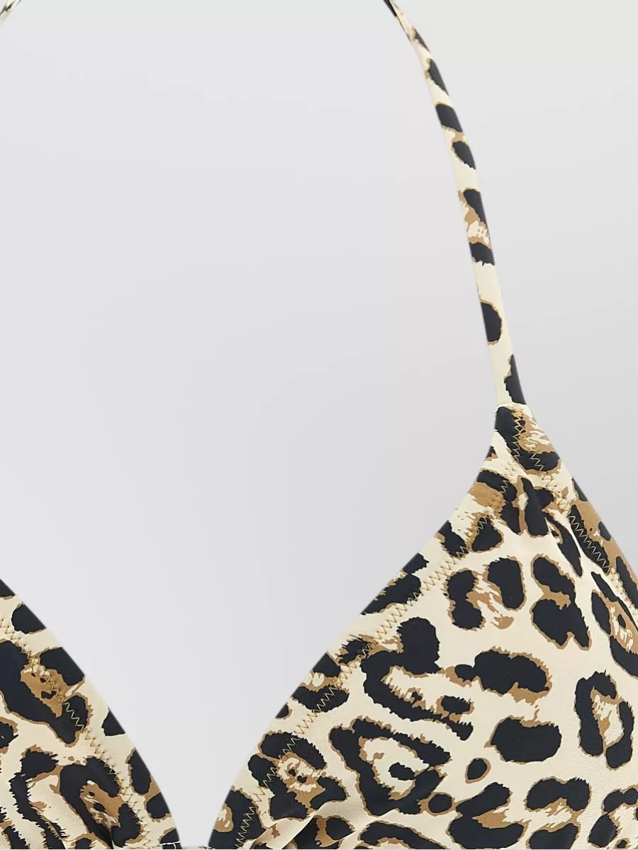 Goldbergh Printed Triangle Bikini Top