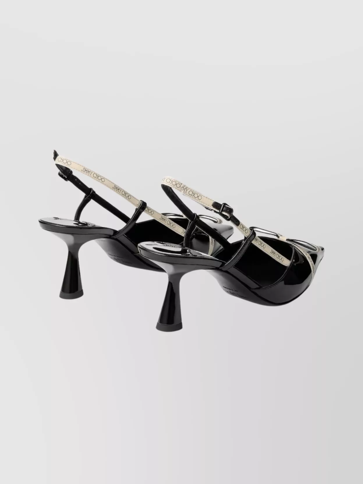 Jimmy Choo 65Mm Patent Leather Sling Back Pumps