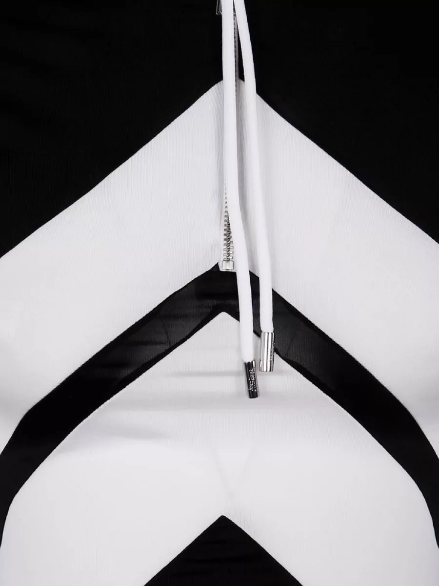 Jean Paul Gaultier Viscose Hooded Bodysuit