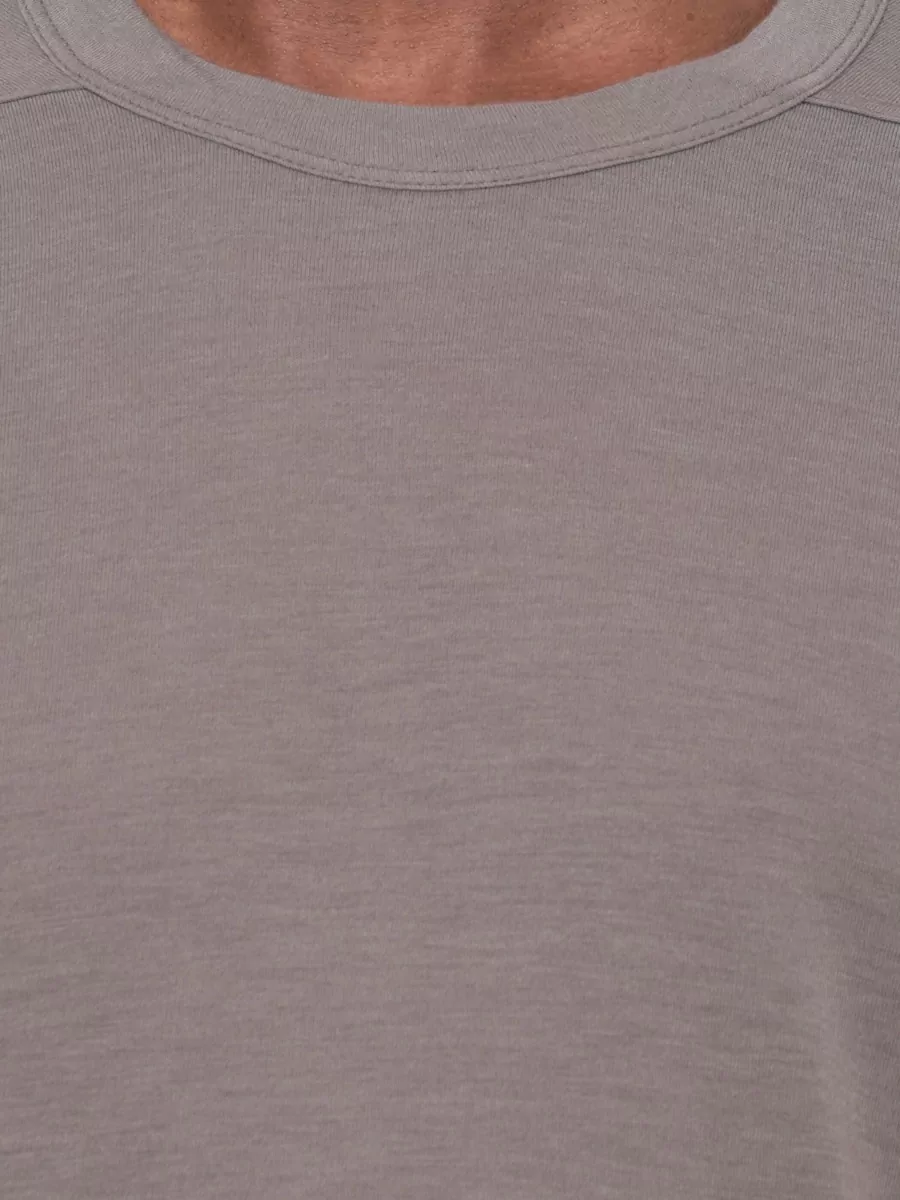 Rick Owens Silk Blend Short-Sleeve T-Shirt