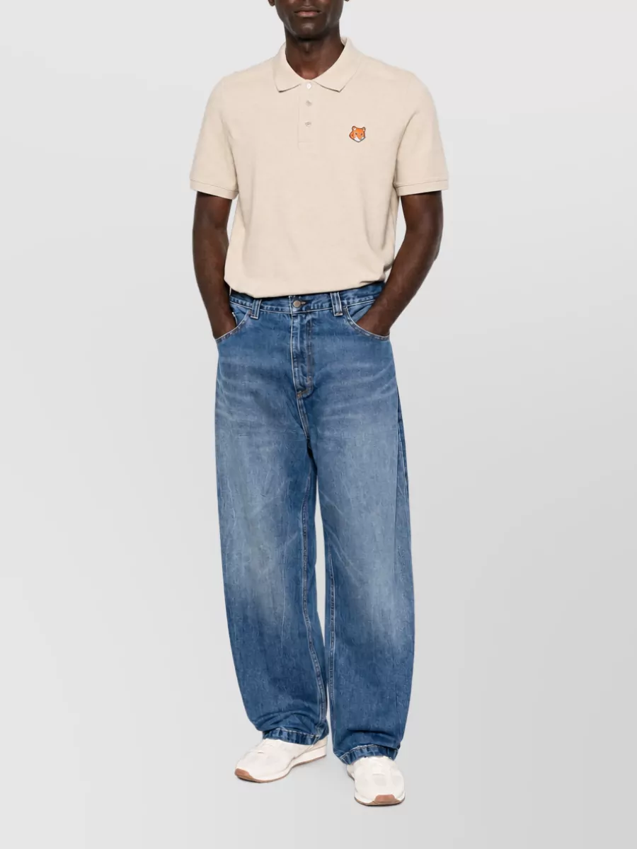 Maison Kitsuné Cotton Polo Shirt