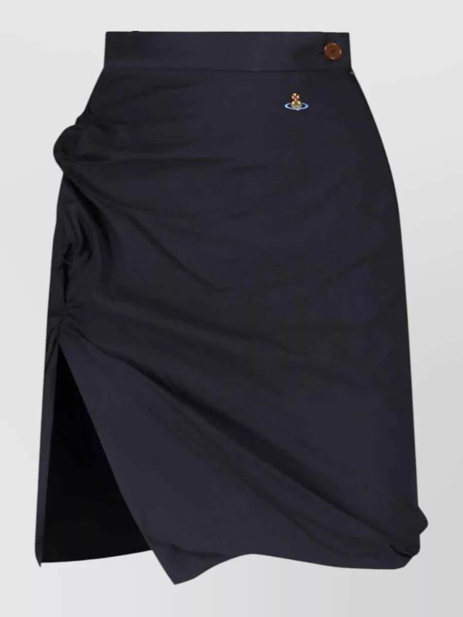 Vivienne Westwood Cotton Asymmetric Mini Skirt