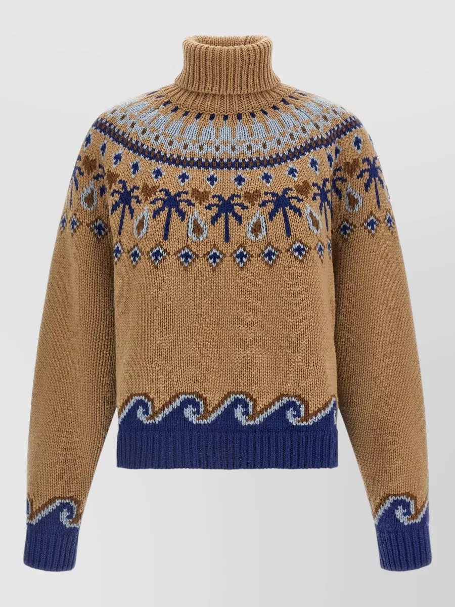 Alanui virgin wool turtleneck sweater