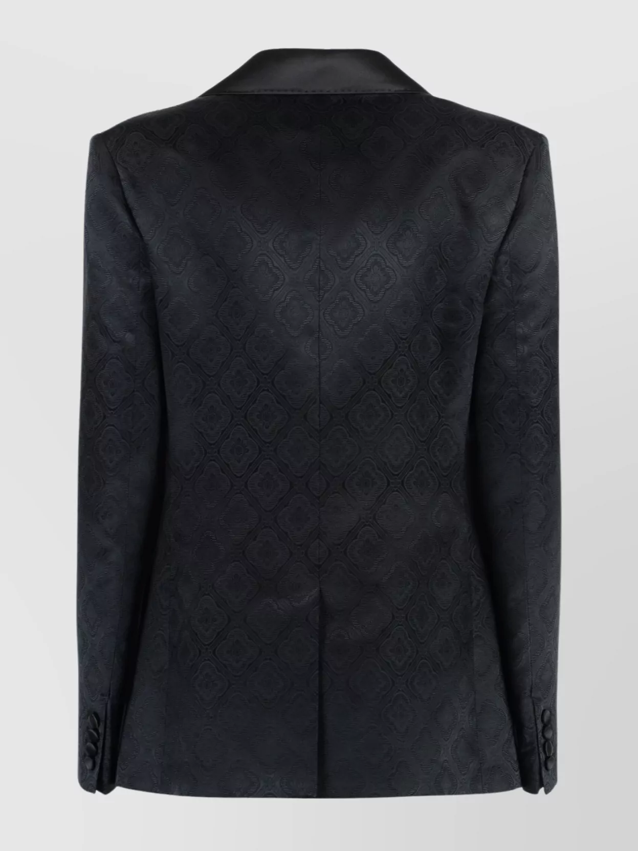 Etro Jacquard Lapel Double-Breasted Jacket