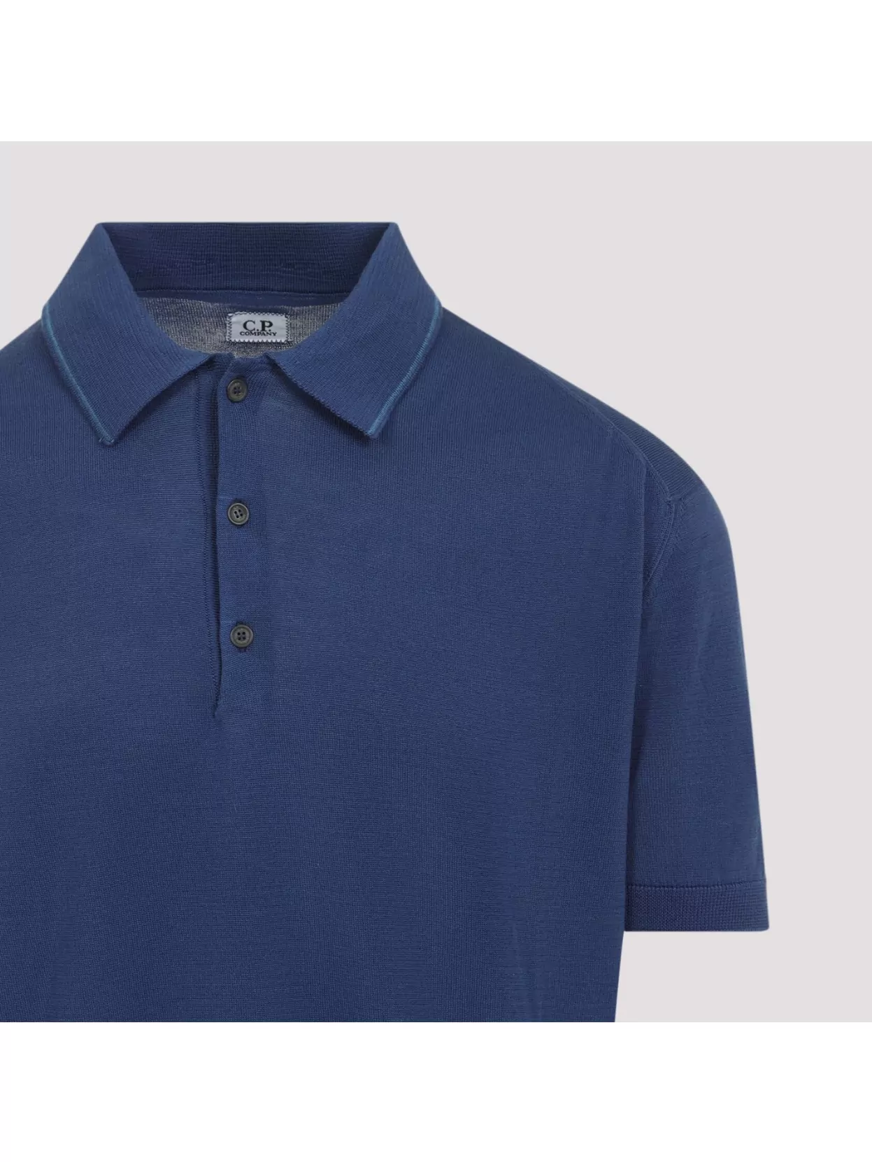 C.p. Company C.p.company Buttoned Knit Polo