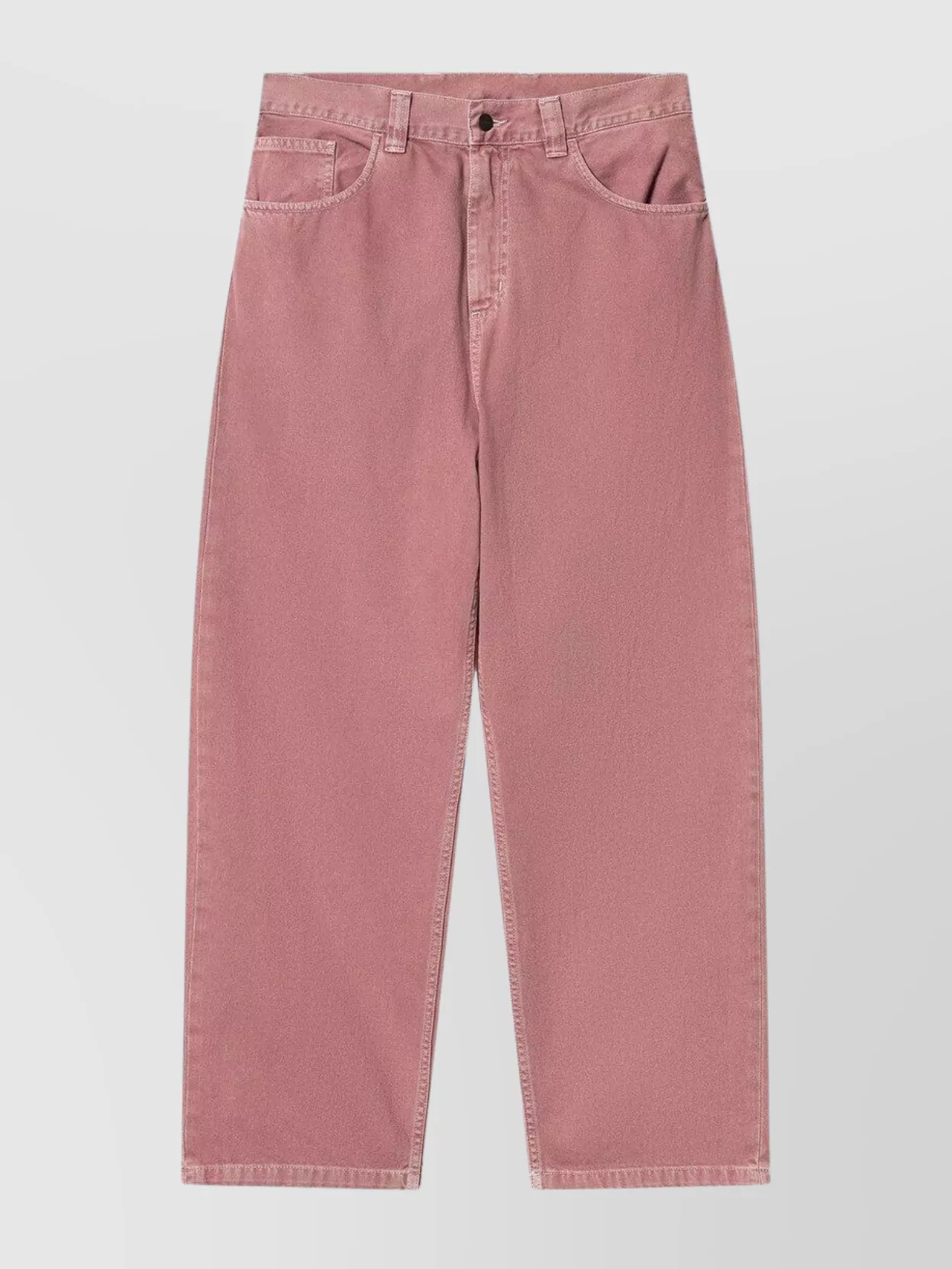Carhartt Brandon Pant With Back And Front Pockets In Pink