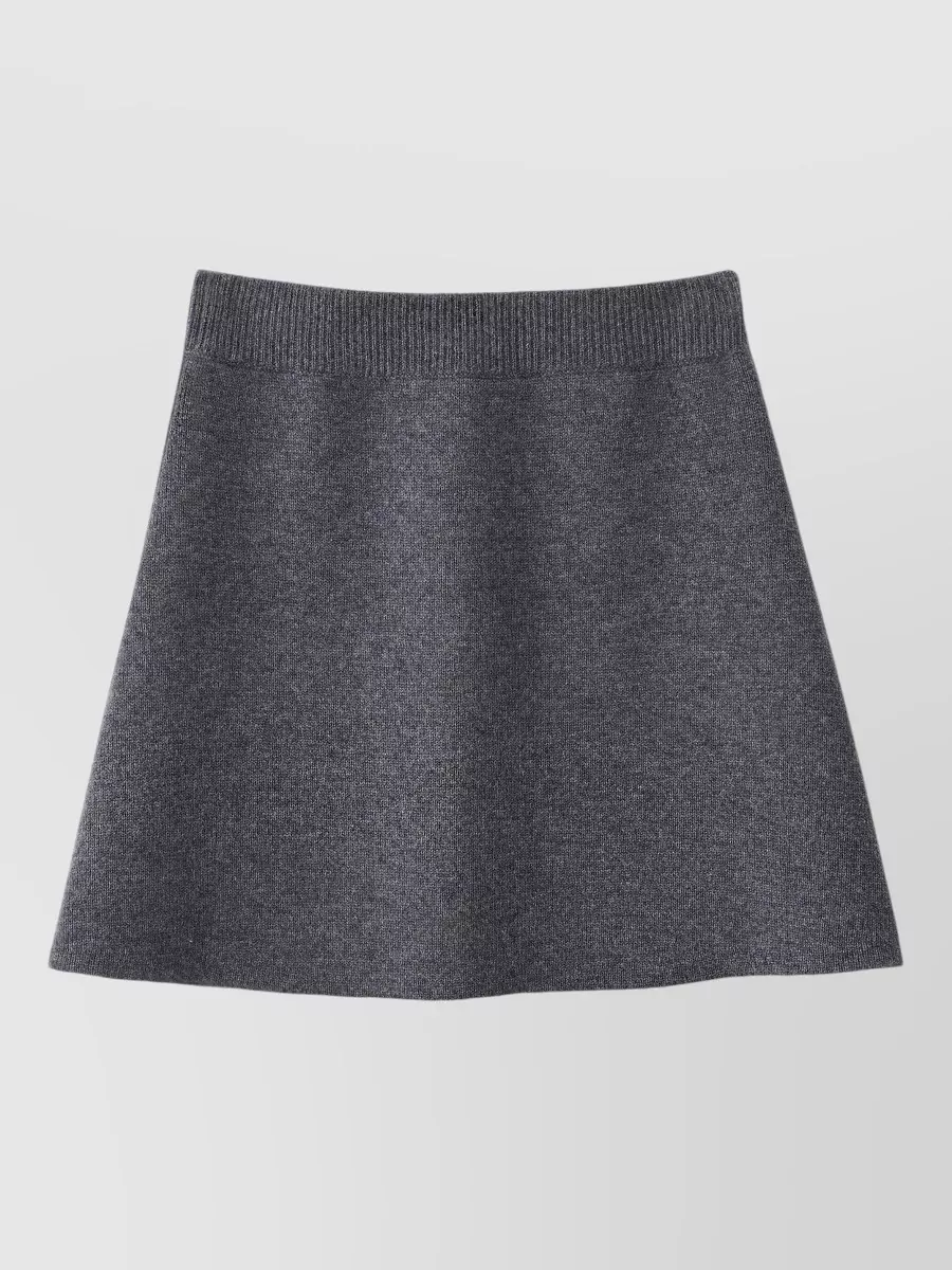 Lisa Yang Cashmere Knitted Mini Skirt