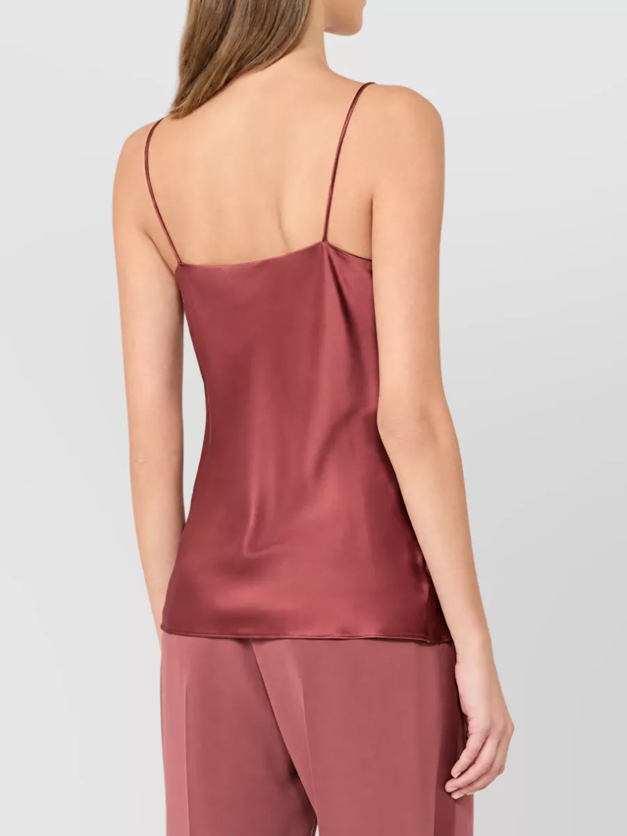 Max Mara Silk Sleeveless Slip Top