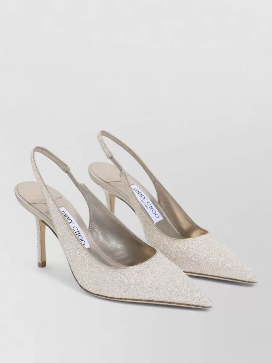 Jimmy Choo glitter slingback pumps