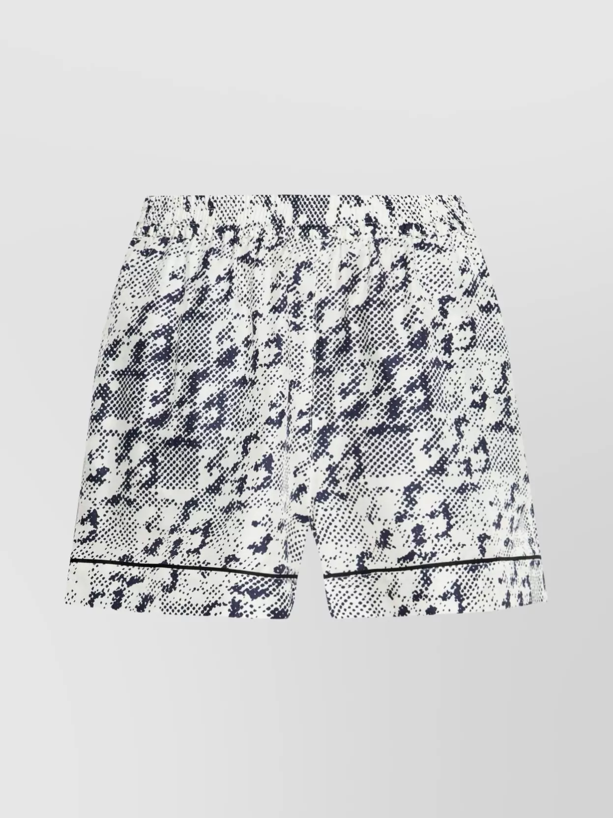 Tory Burch Shorts In Seta Stampata  Donna In Pink