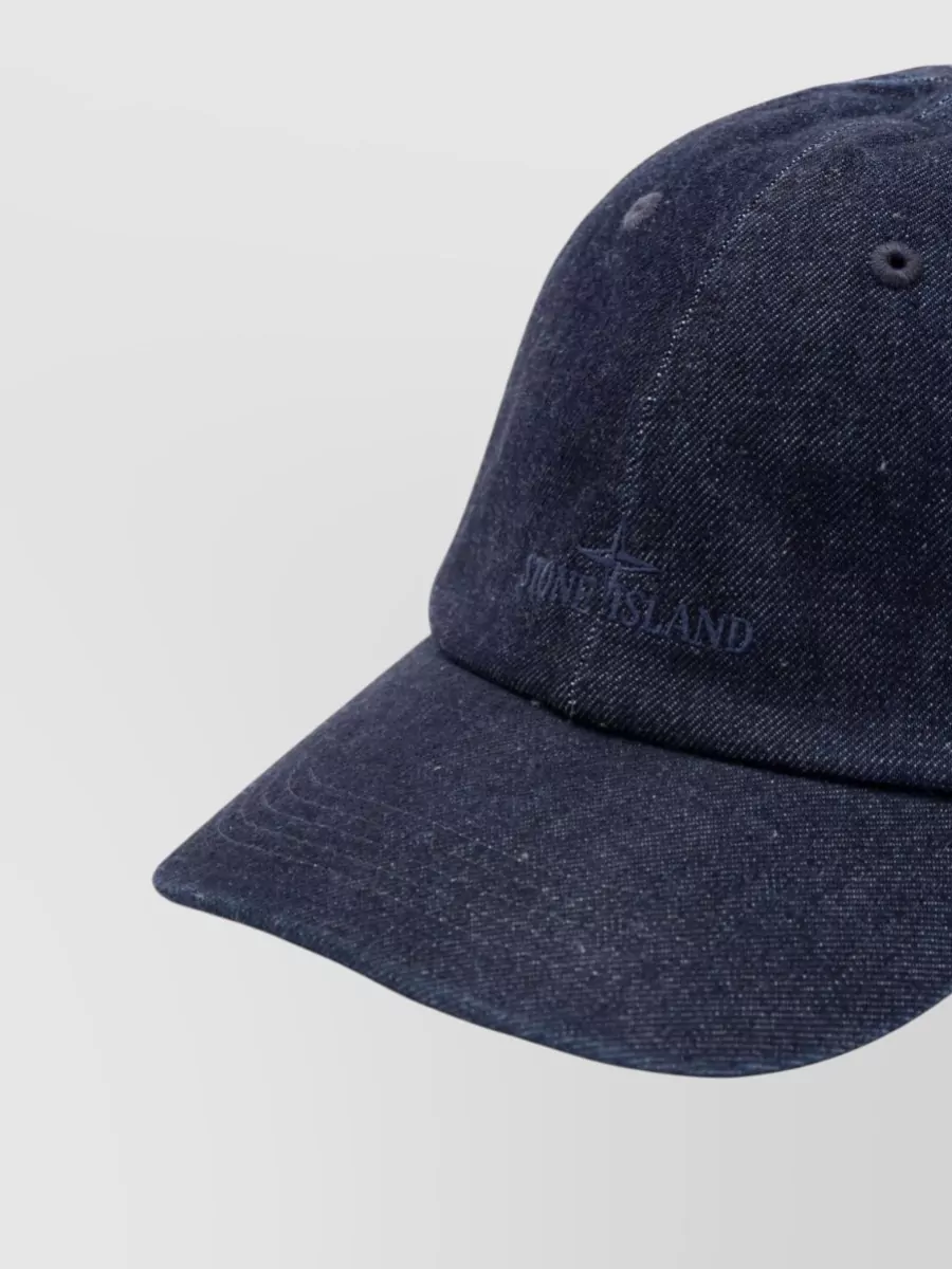 Stone Island Denim Baseball Cap
