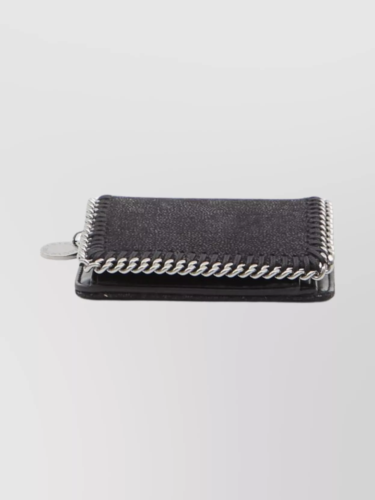 Stella Mccartney Bifold Wallet Featuring Chain Trim