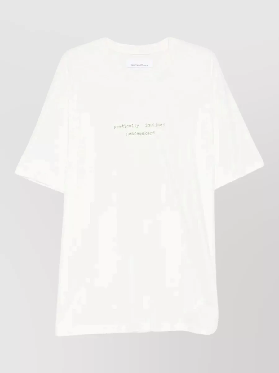 Oamc printed cotton t-shirt