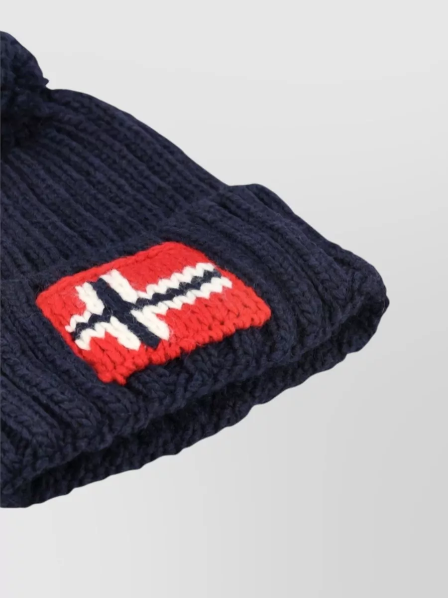 Napapijri Ribbed Knit Beanie