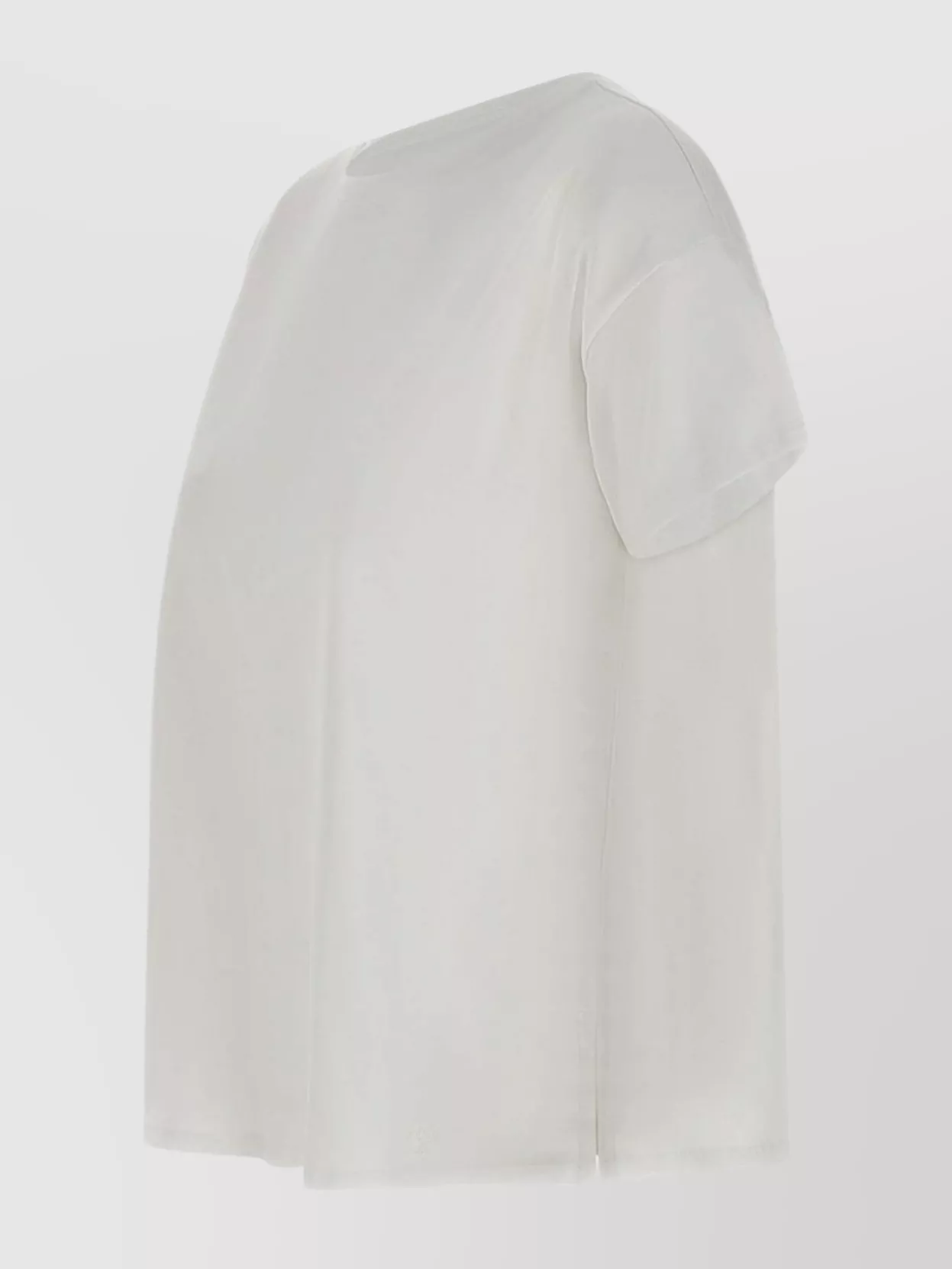 Loulou Studio "Basiluzzo" Crew Neck Supima Cotton T-Shirt