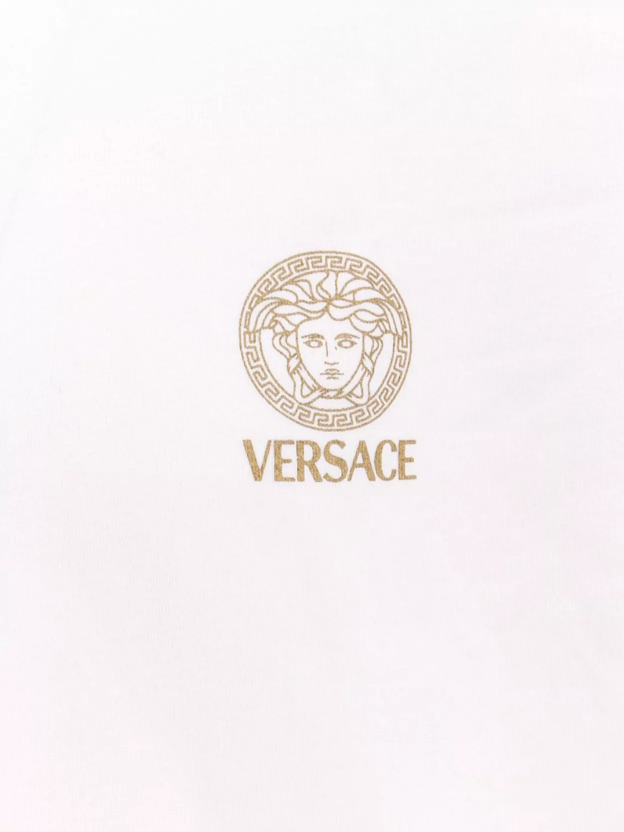 Versace Cotton Crew Neck T-Shirt