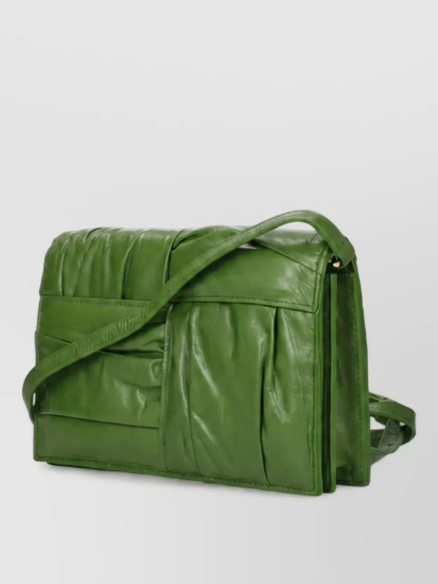 Bottega Veneta Cassette Leather Cross-Body Bag