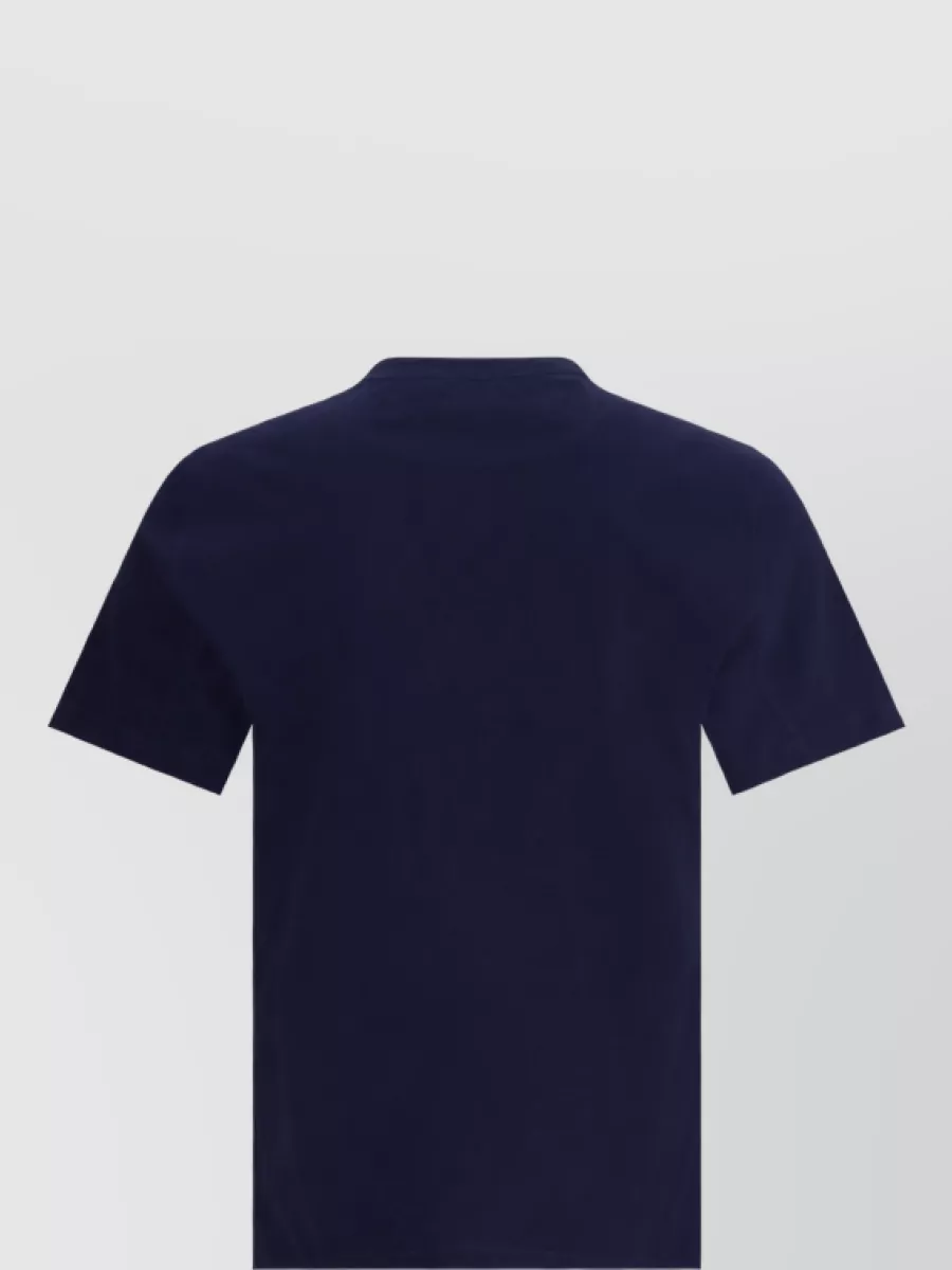 Brunello Cucinelli Cotton Logo-Print Short-Sleeve T-Shirt