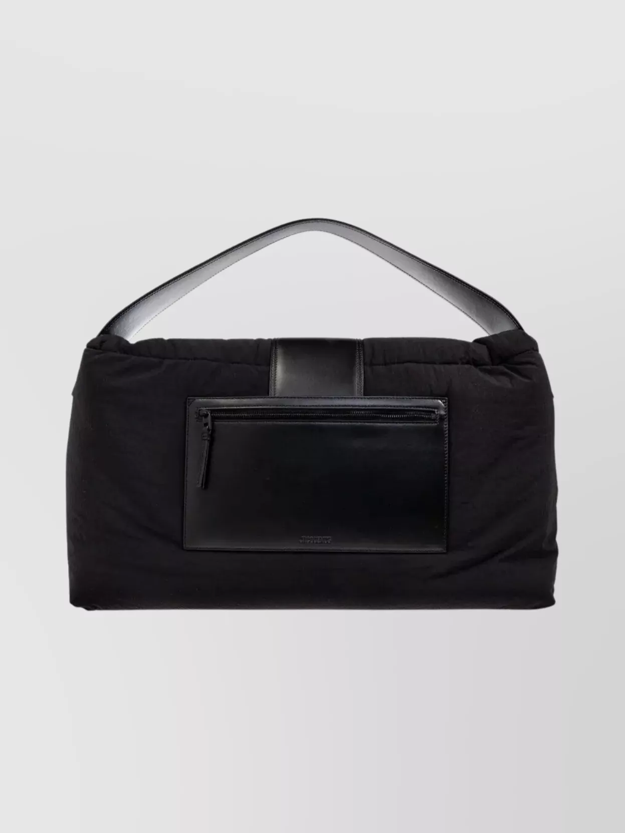Jacquemus Padded Tote Bag With Leather Trim