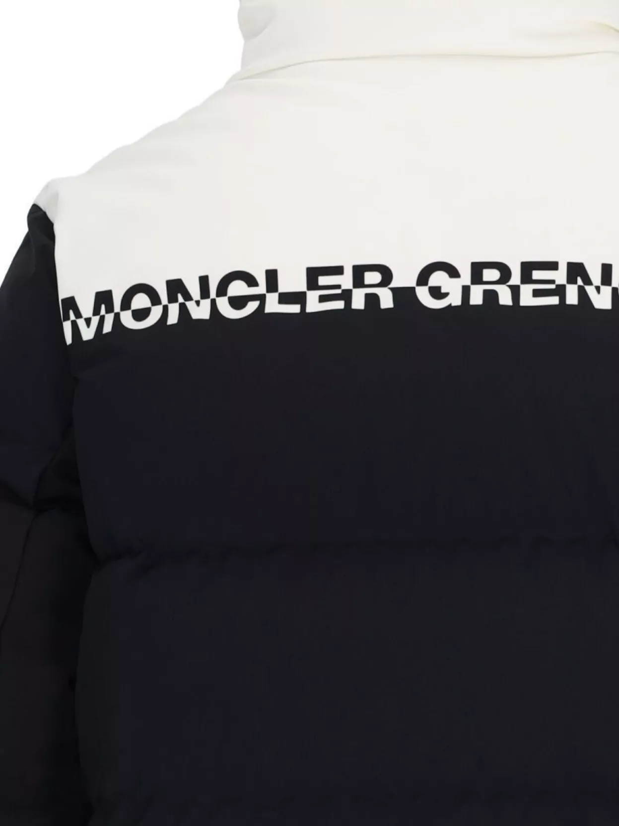 Moncler Grenoble Block Design High Collar Long Sleeves