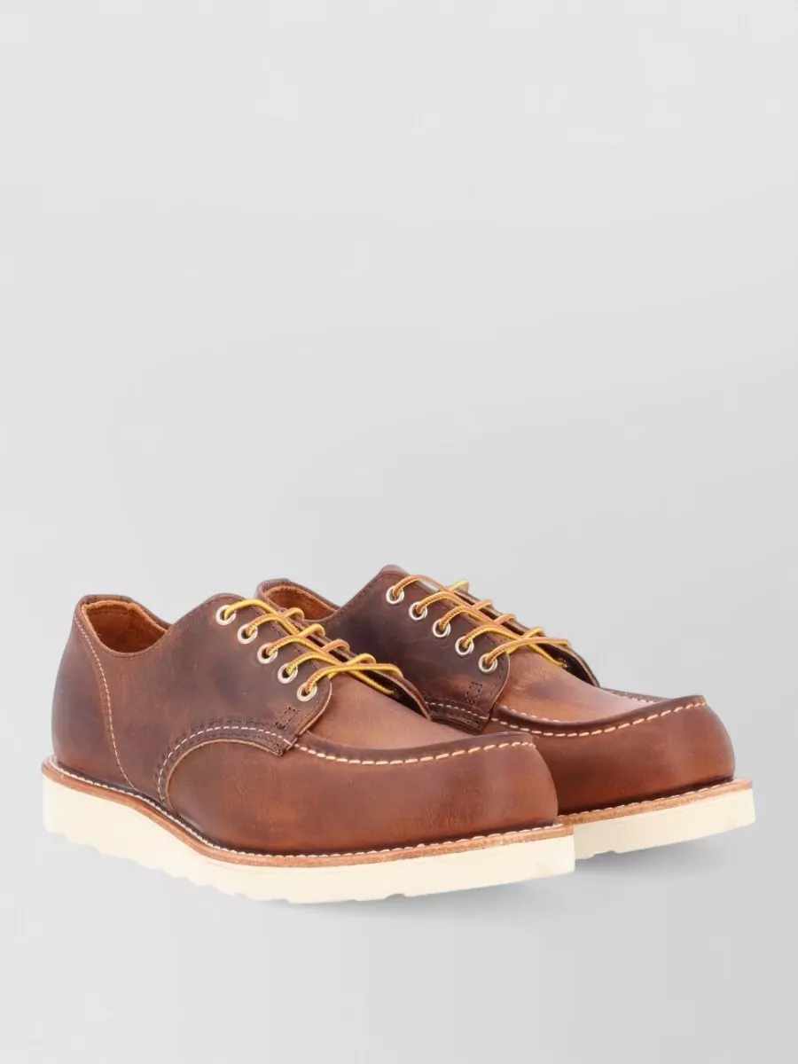 Red Wing Shoes Leather Lace-Up Shoes
