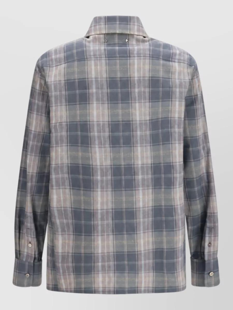 Golden Goose Checked Cotton Shirt