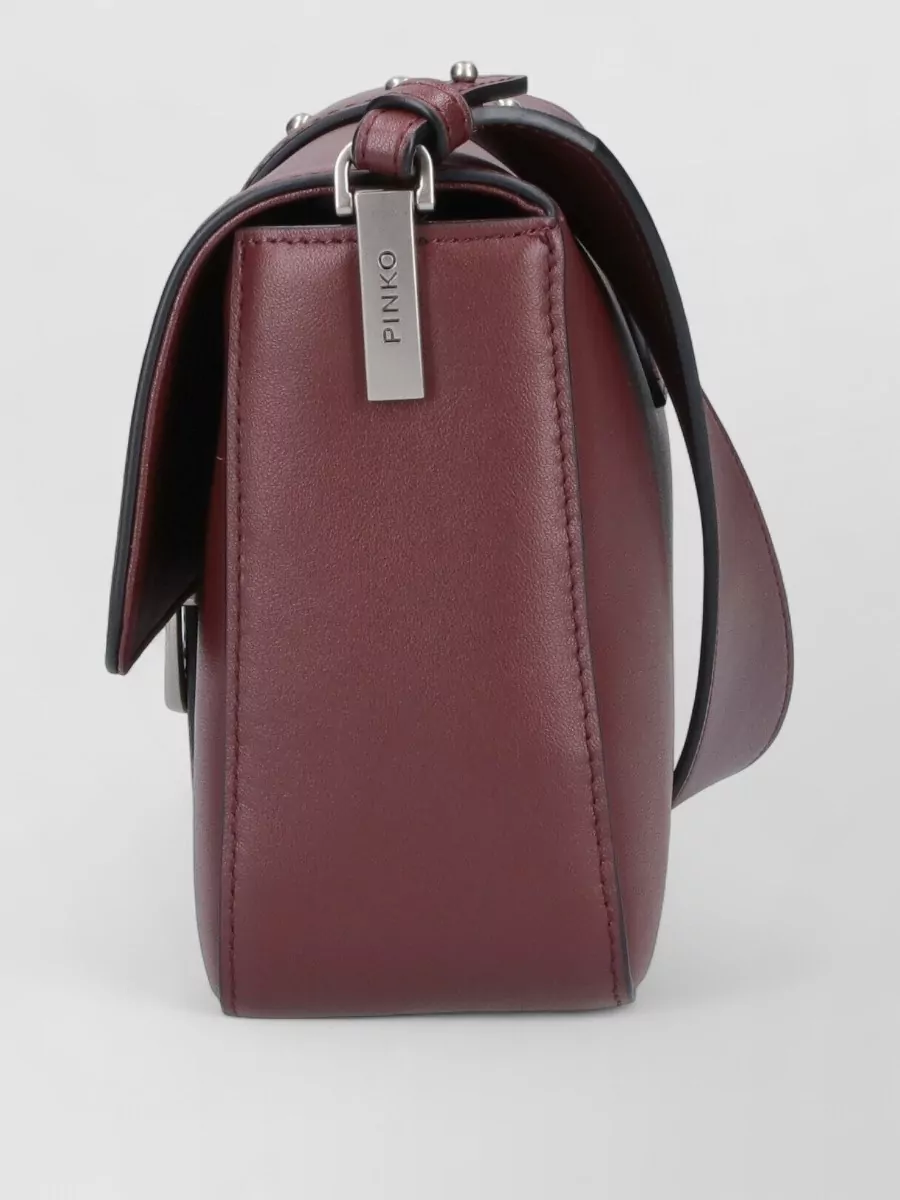 Pinko Love Bag One Leather Shoulder Bag