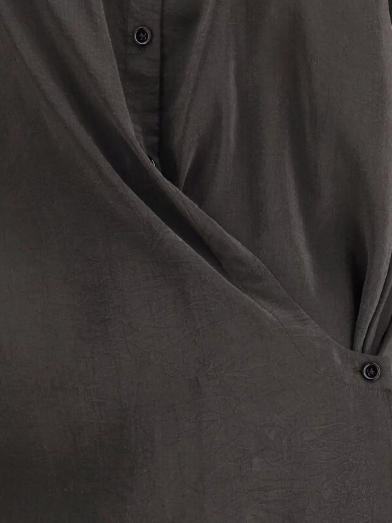 Lemaire Long Silk Chemisier Dress