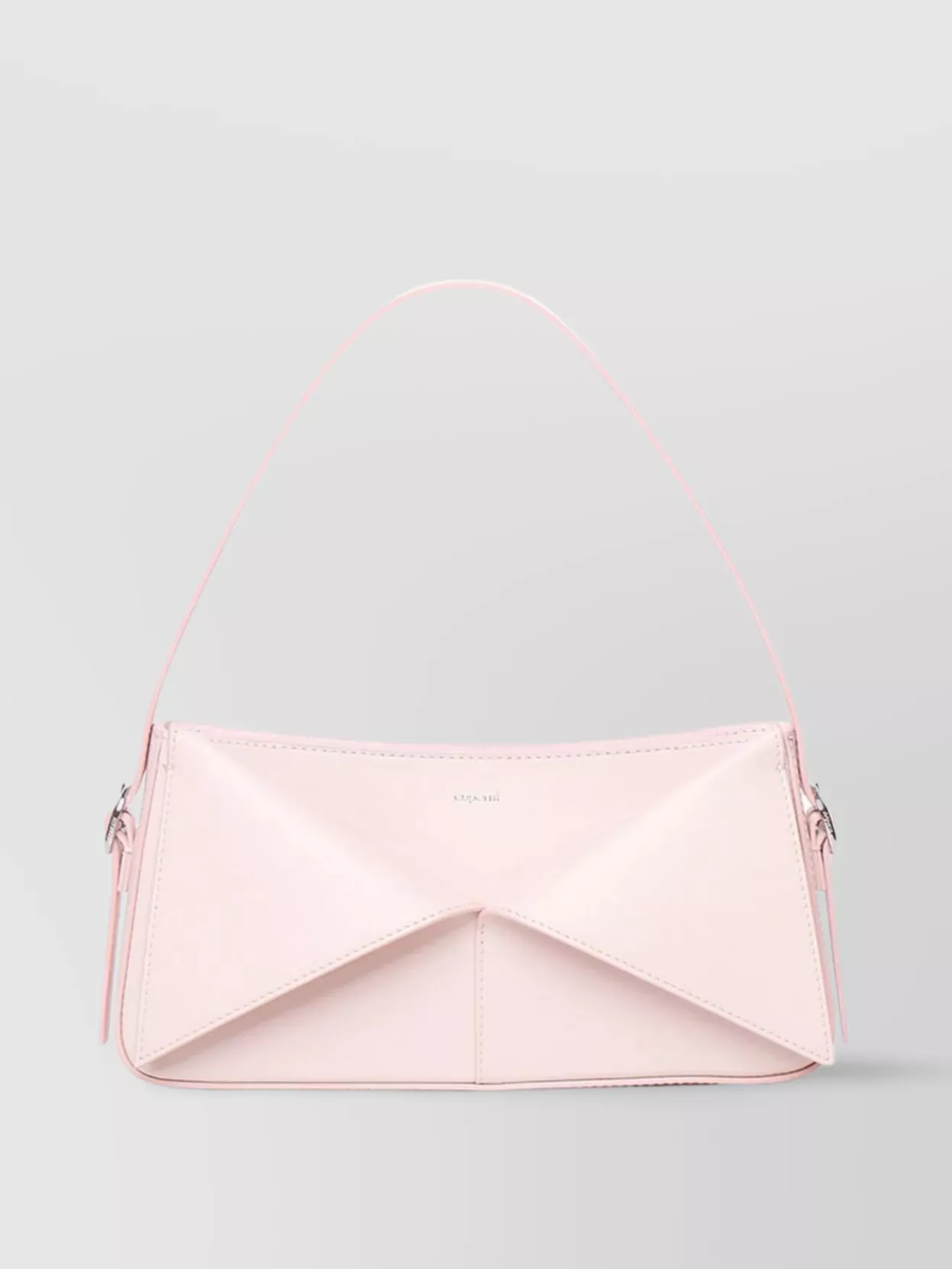 Shop Coperni Leather Baguette Shoulder Bag
