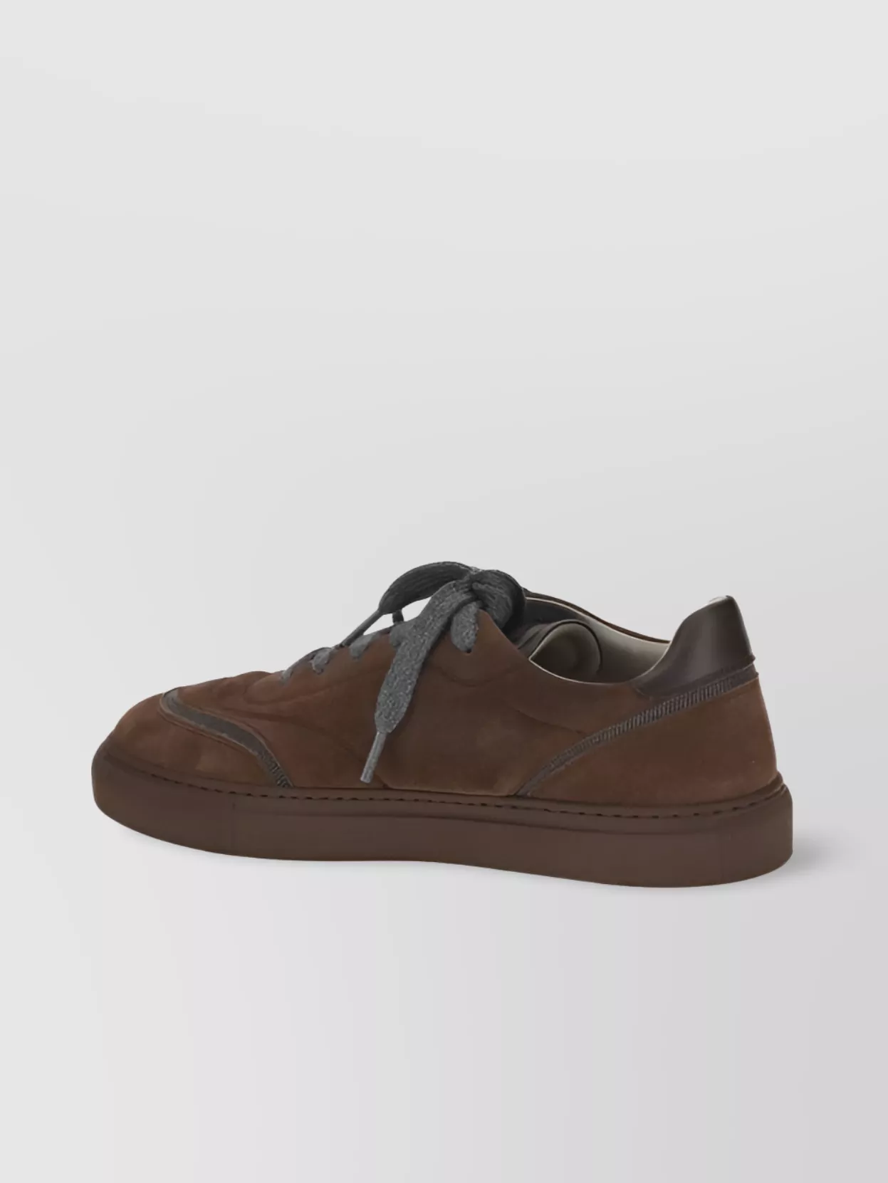 Brunello Cucinelli Jewel Embellished Suede Sneakers