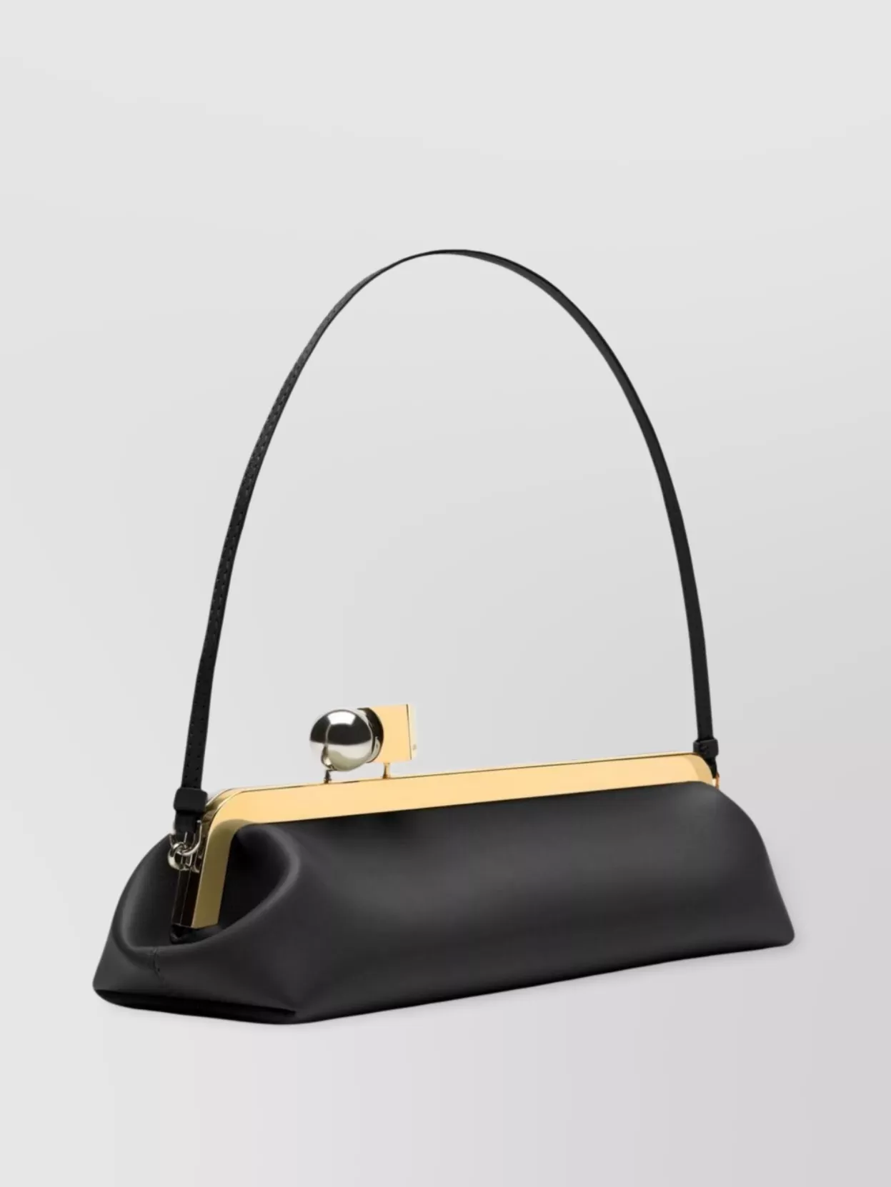 Jacquemus Rectangular Silhouette Clutch Bag With Top Handle