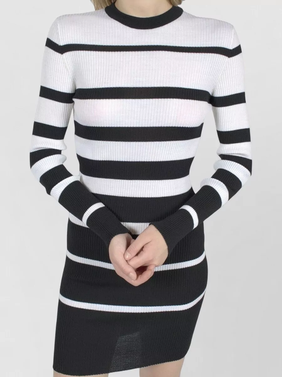 Moschino Virgin Wool Mini Dress