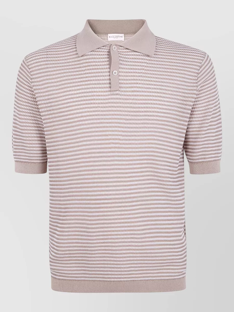Ballantyne cotton polo shirt