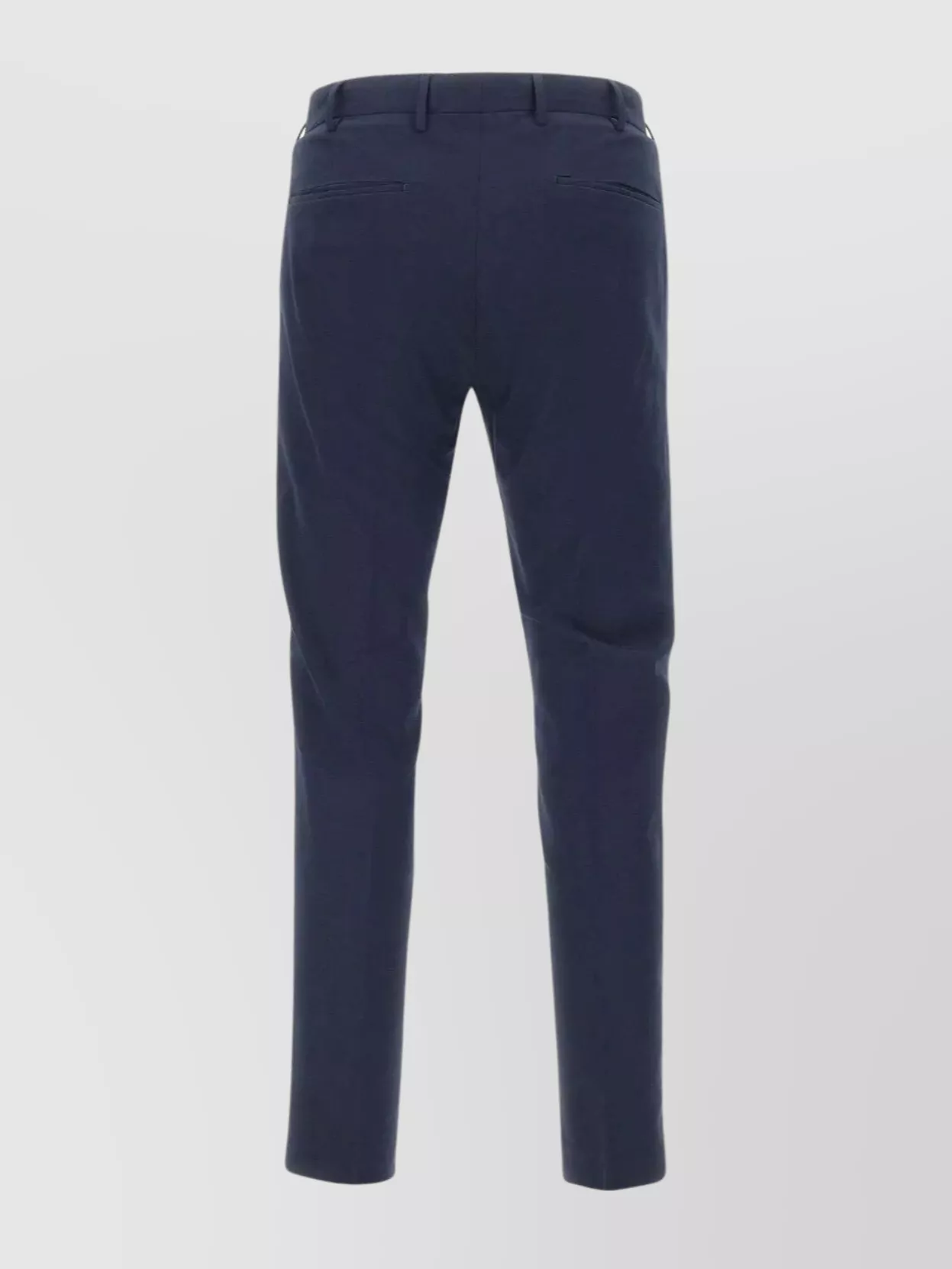 Pt Torino Tailored Trousers With Belt Loops And Pockets