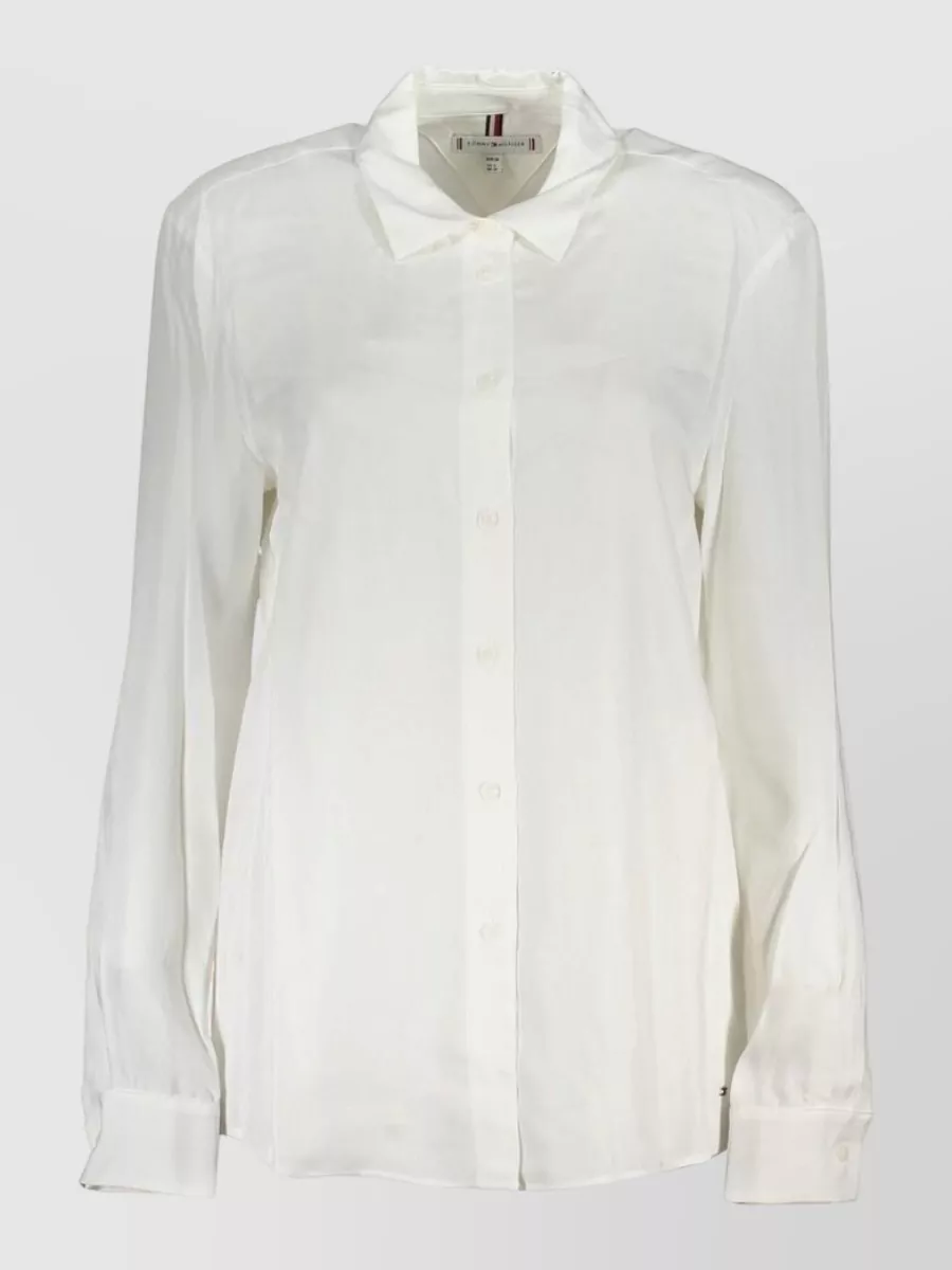 Tommy Hilfiger viscose long-sleeve shirt