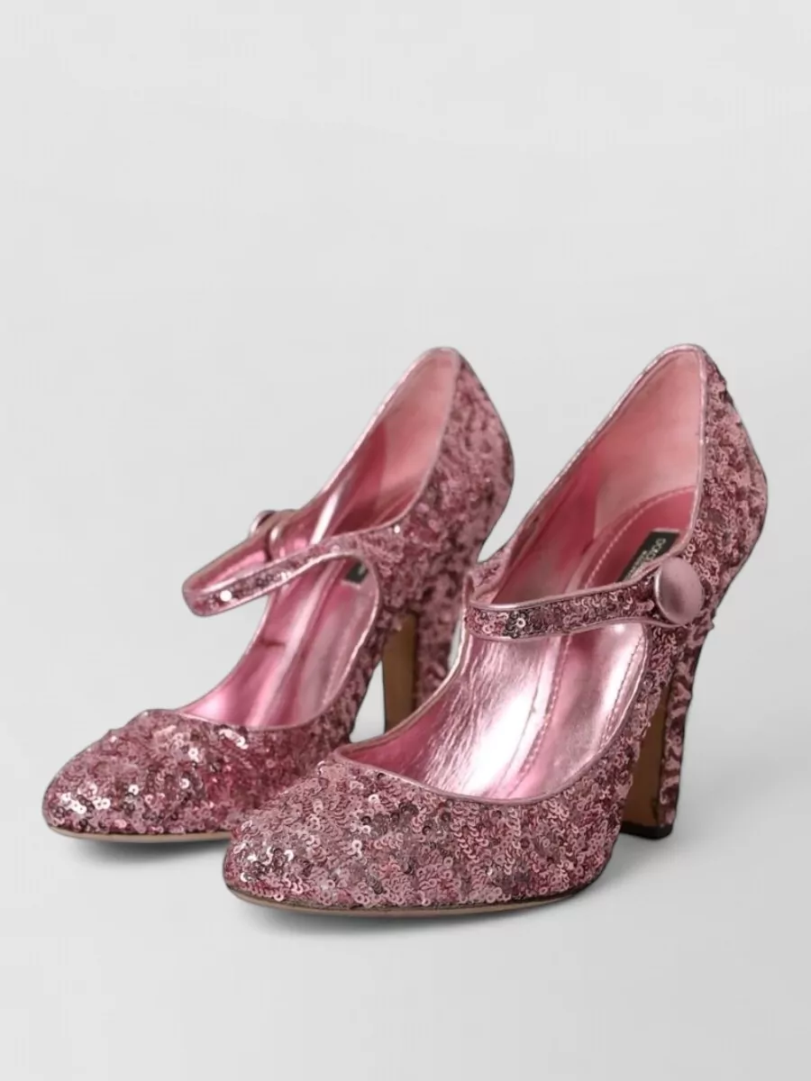 Dolce&Gabbana sequin mary jane pumps
