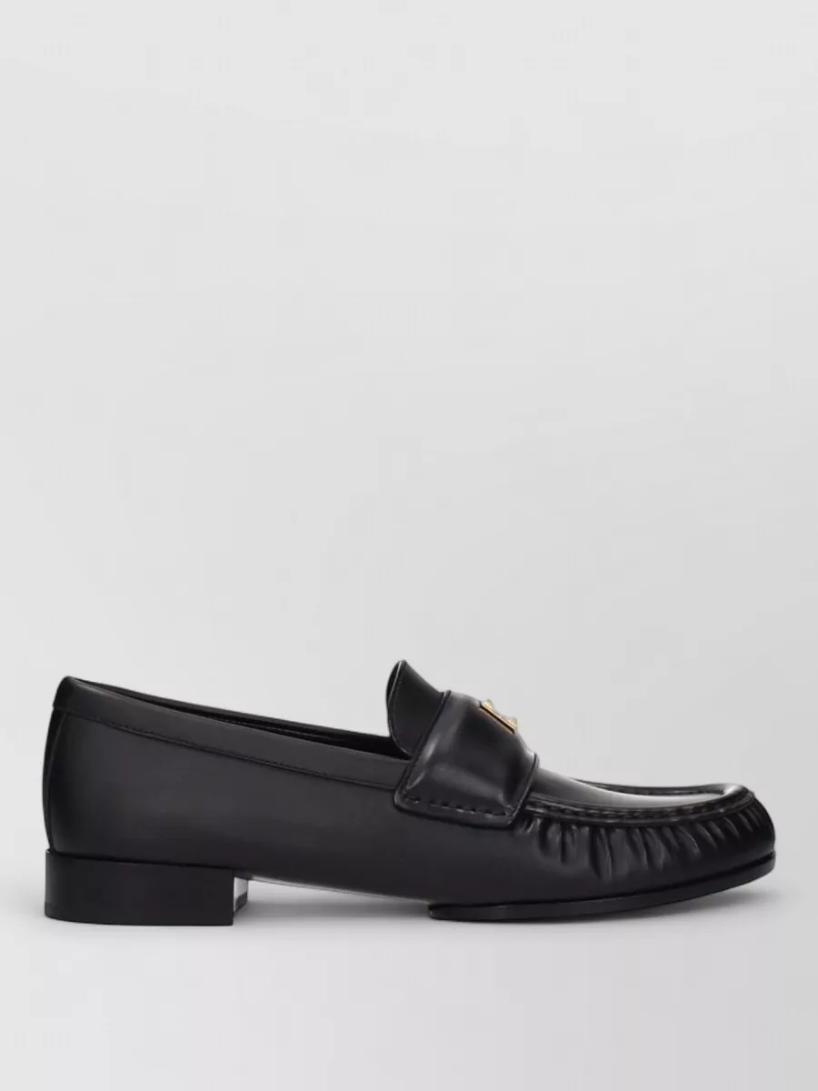 Givenchy Leather Slip-On Loafers