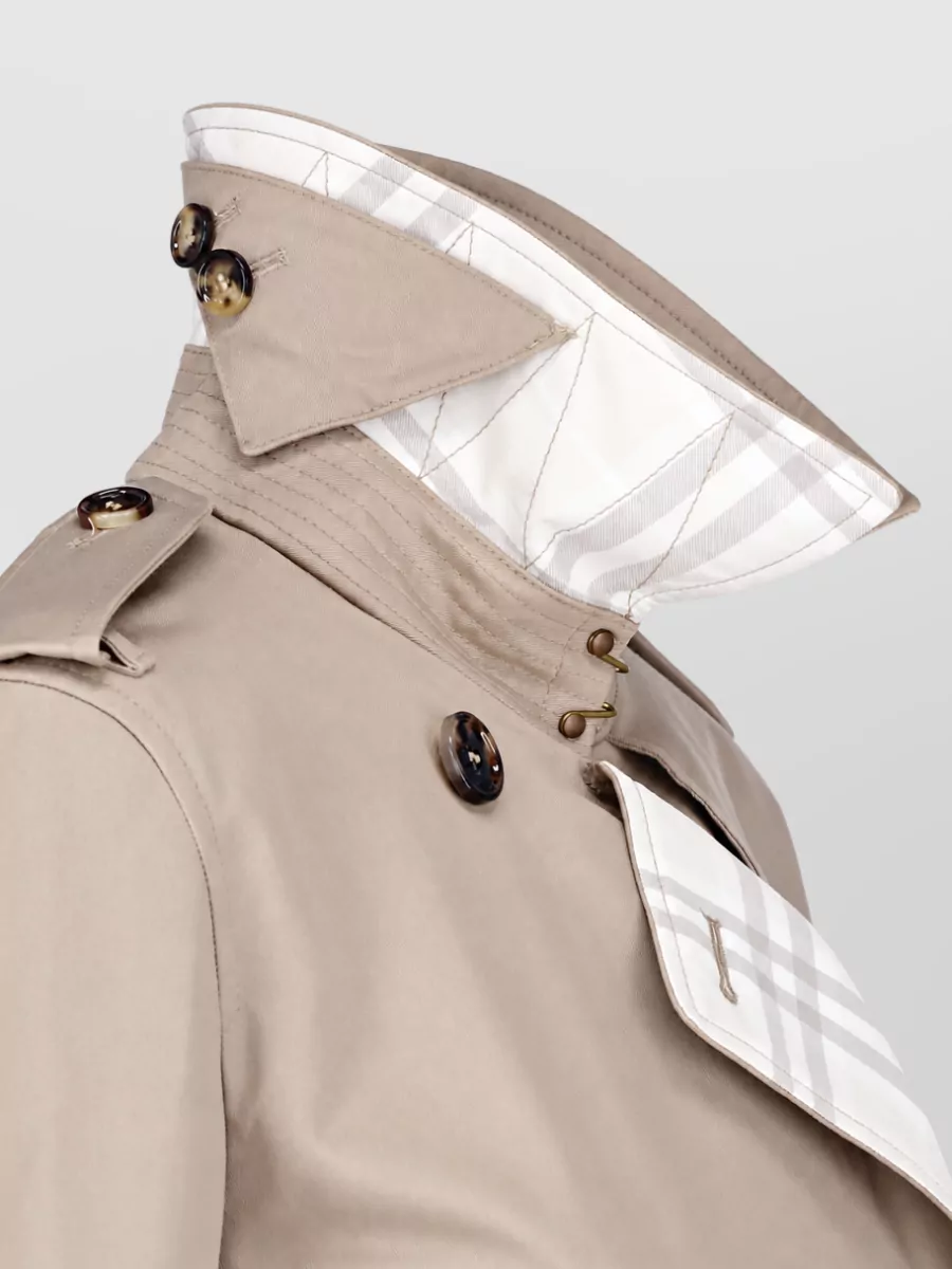 Burberry Gabardine Trench Coat