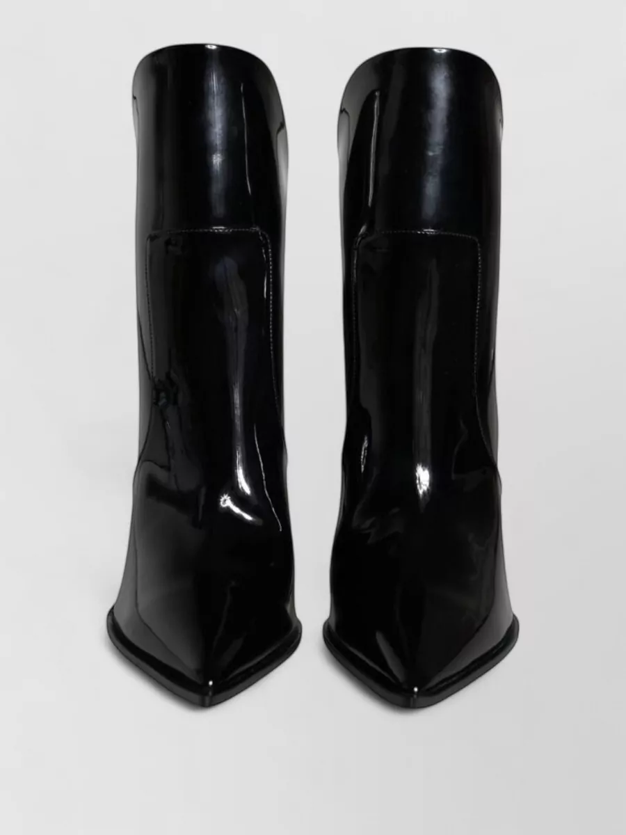 Dolce&Gabbana patent leather pointed ankle boots
