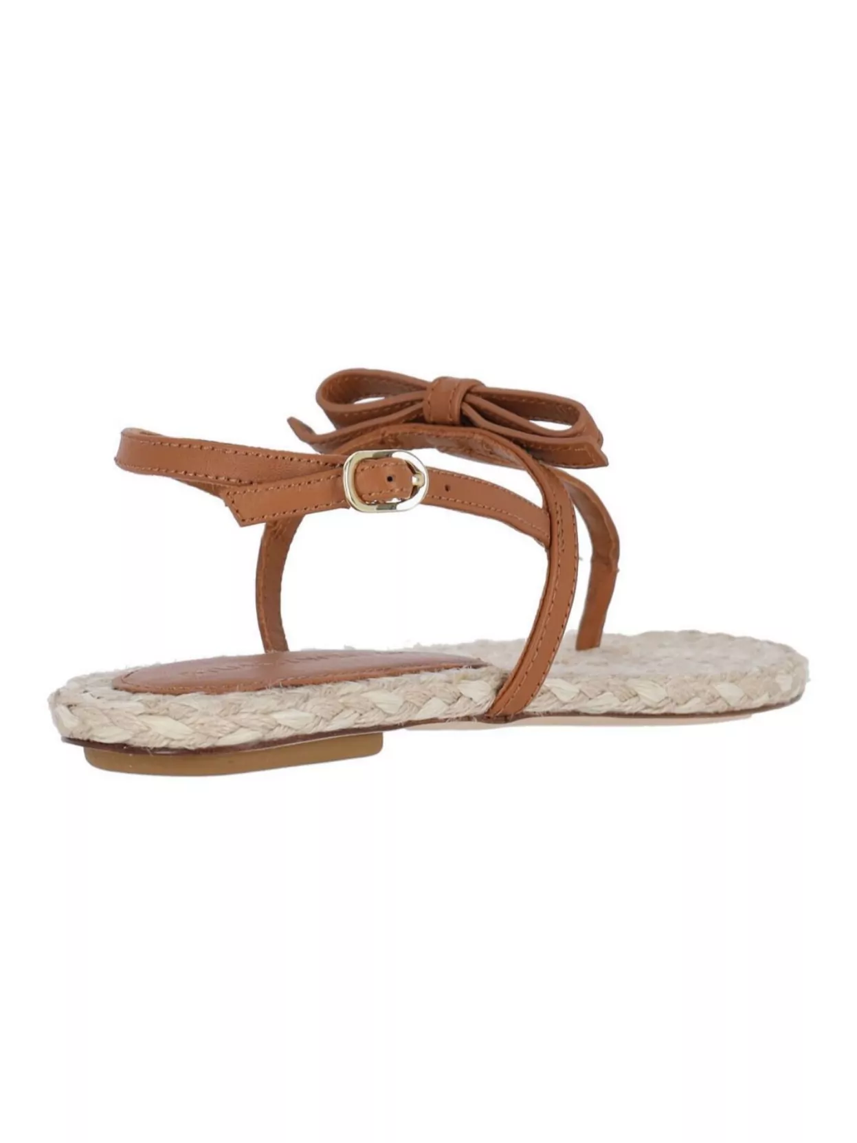 STUART WEITZMAN HEEL SANDALS WITH BRAIDED AND FLAT SOLE