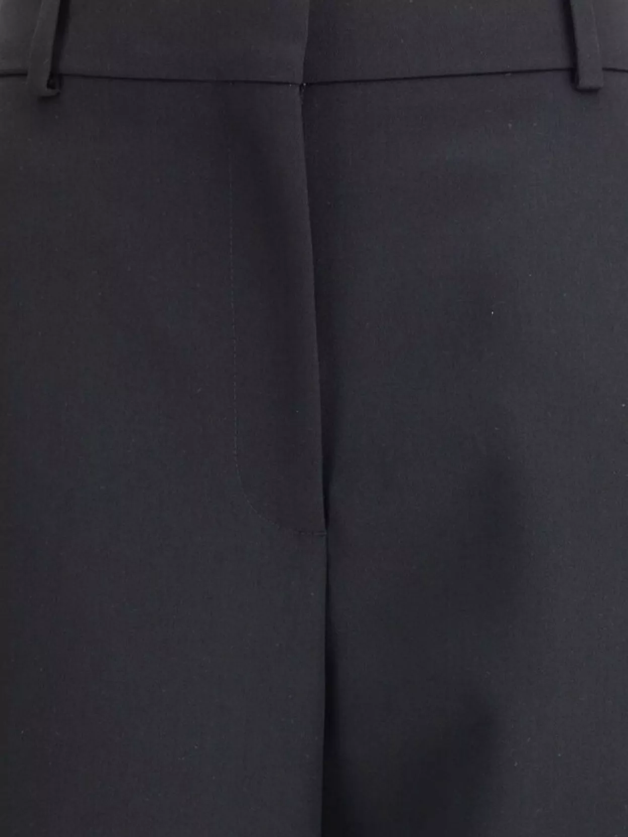 Givenchy Fine Wool Tailored Pants With Back Pocket