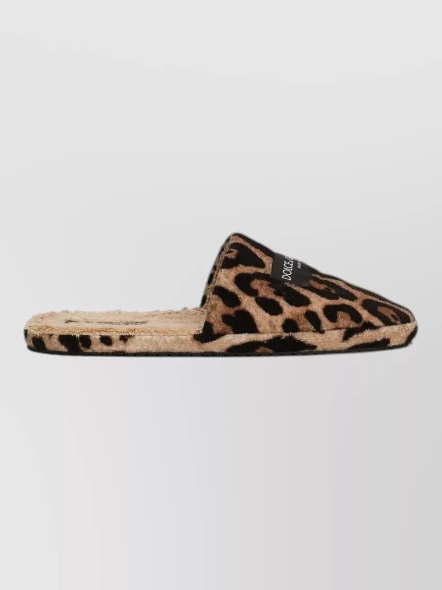 Dolce&Gabbana ciabatta spugna leo+spugna+eti